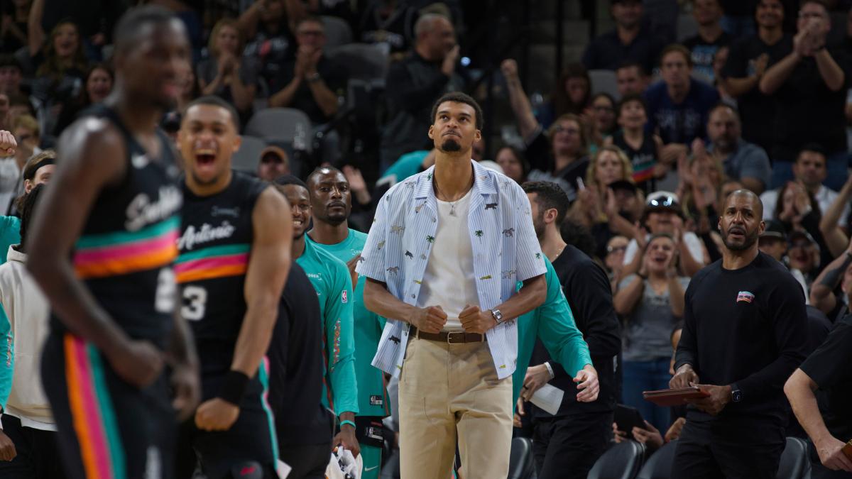Ni la baja de Wembanyama puede con los Spurs
