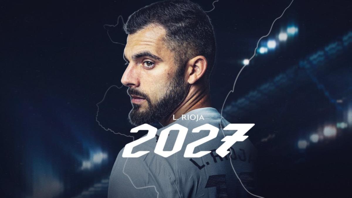 El Valencia activa la cláusula de renovación de Luis Rioja antes de tiempo
