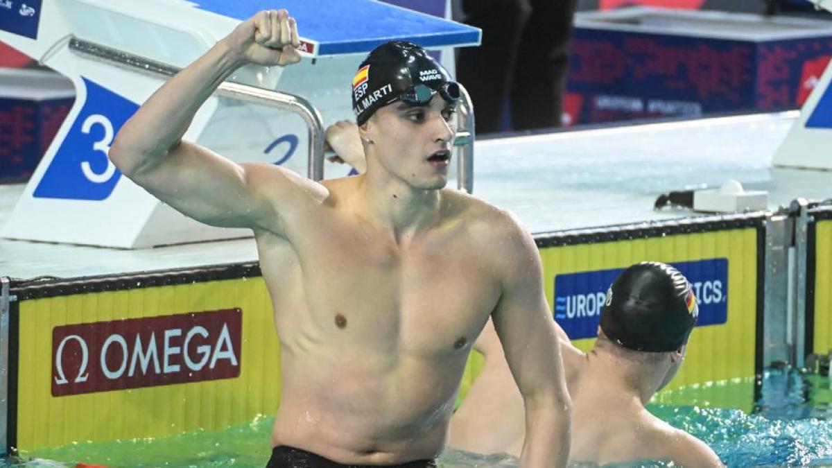 Carles Coll lo vuelve a hacer: campeón de Europa de 200 braza