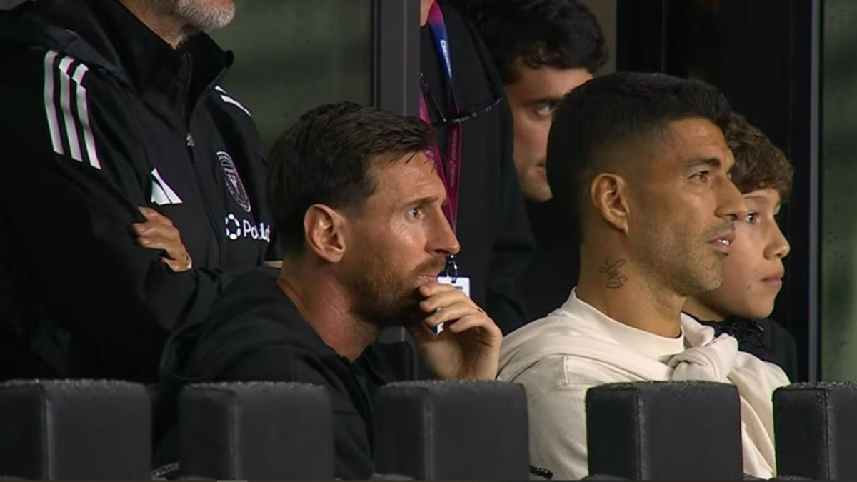 Messi disfrutó de la primera jornada de su Copa con un Barça-River