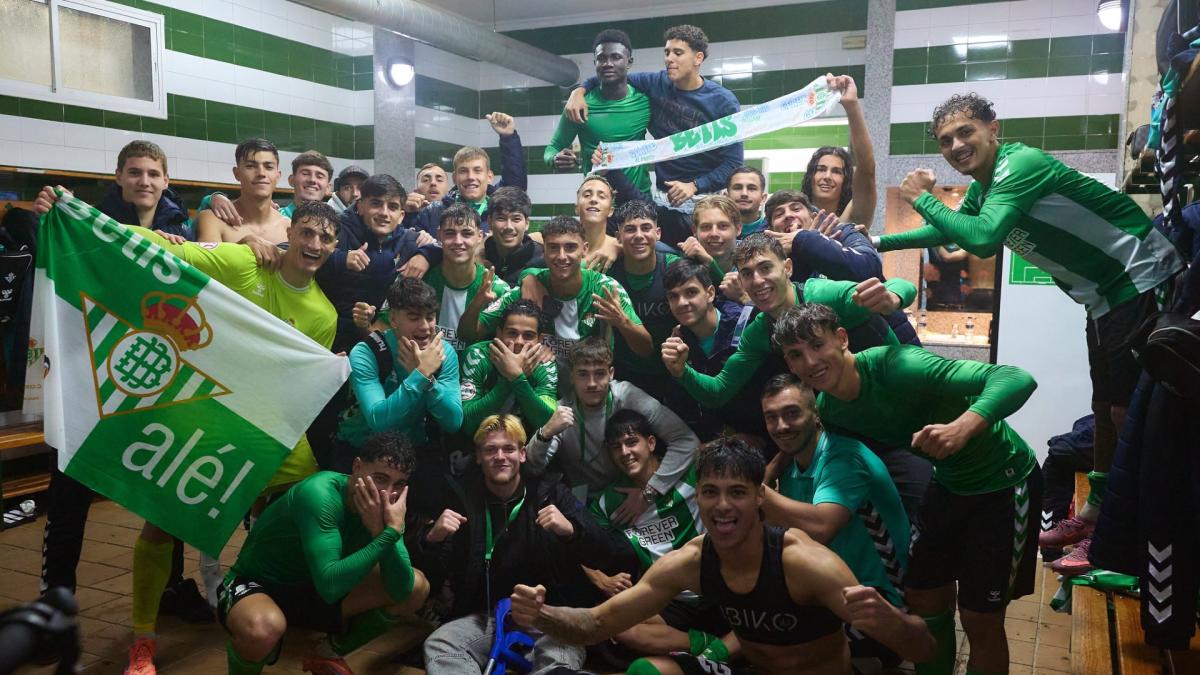 Festival del Real Betis en la Youth League