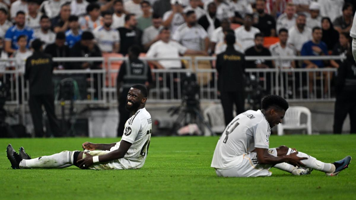 Rüdiger, Asencio y Rodrygo, dudas para la final