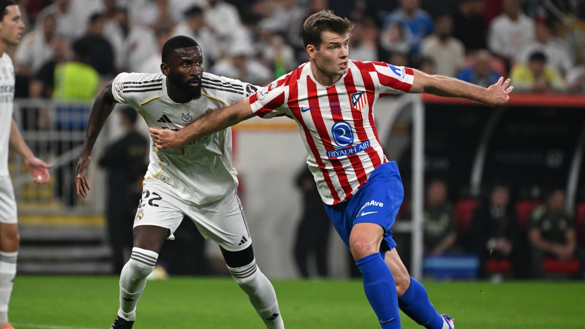 Rüdiger y Asencio, sustituidos con molestias