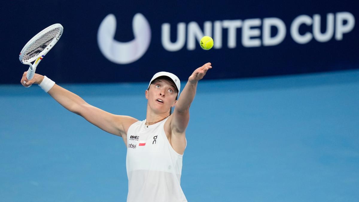 Horario, canal y dónde ver por TV el Polonia - Suiza de la final de la United Cup 2026