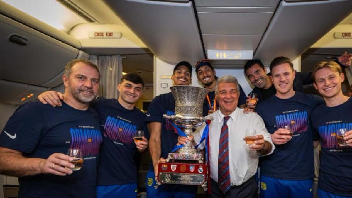 El Supercampeón ya está en Barcelona