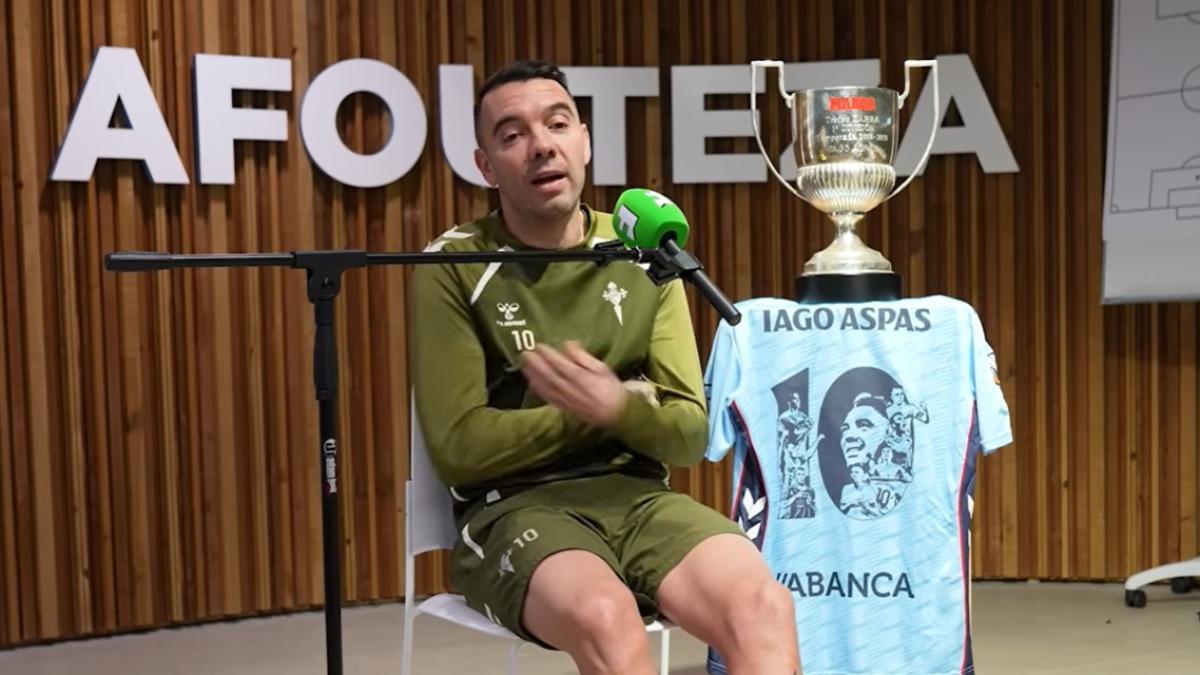 Iago Aspas, jugador del Celta, se deshace en elogios con un ex del Barça que no es Leo Messi: Era otro nivel