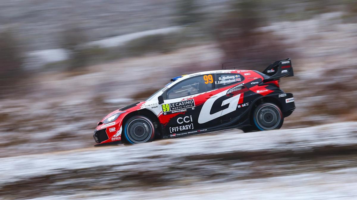 Solberg continía al mando en un Rally Montecarlo que es un festival de Toyota