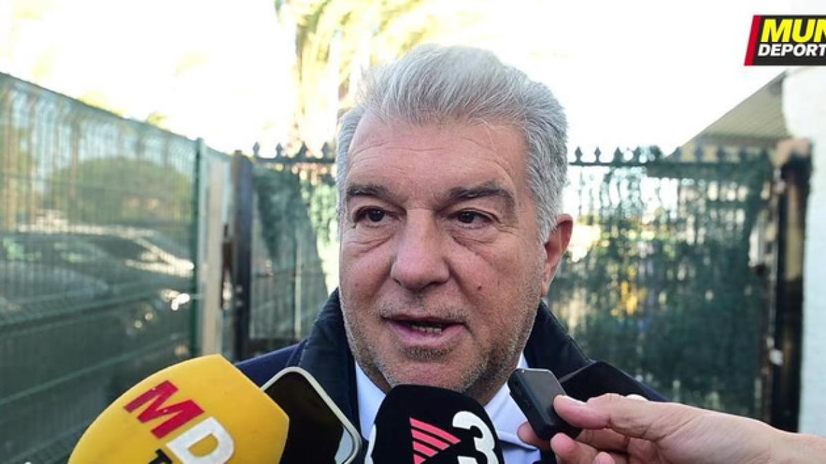 Laporta: Me alegro de que la jueza haya dado con la puerta en las narices al Madrid