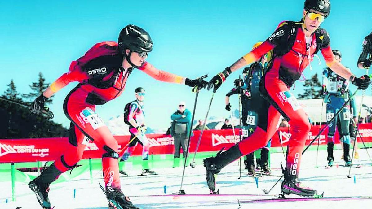 Cardona, Alonso y el equipo olímpico de esquí de montaña llegan este lunes a Bormio