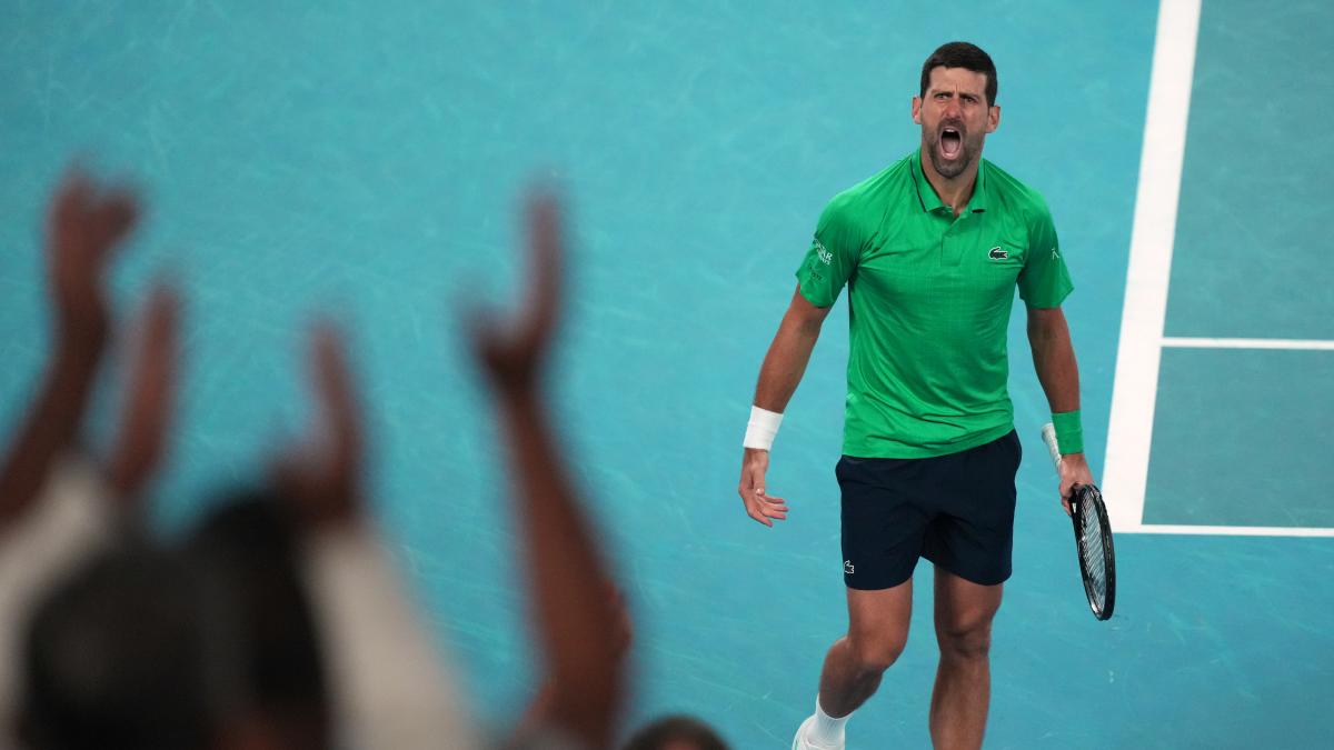 Djokovic, a Nadal durante la final contra Alcaraz: ¿Quieres jugar, Rafa?