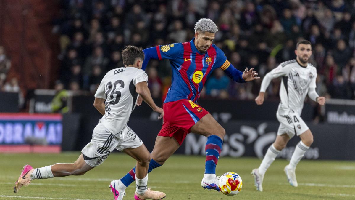 Albacete - Barça, en imágenes