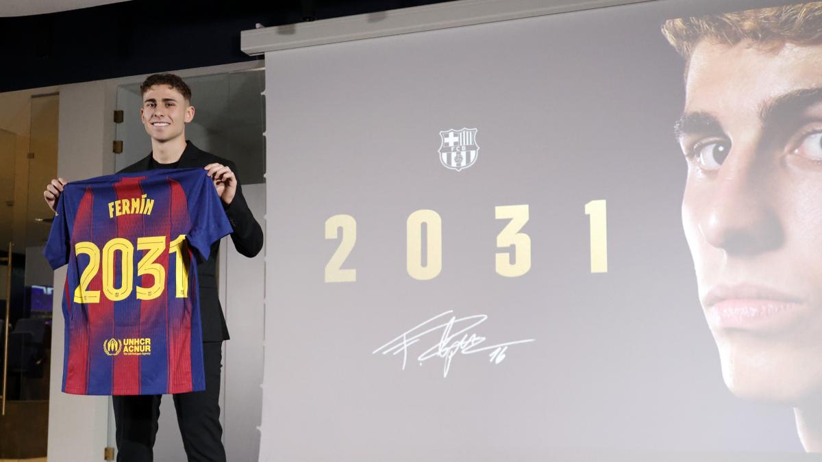 Fermín López 2031: El chico de El Campillo sella su historia con el Barça de su vida