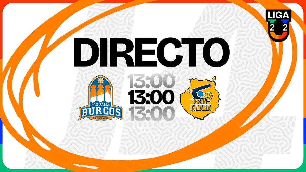 Burgos Grupo de Santiago - Gran Canaria, Grupo B de la Liga U 2025-26, en streaming