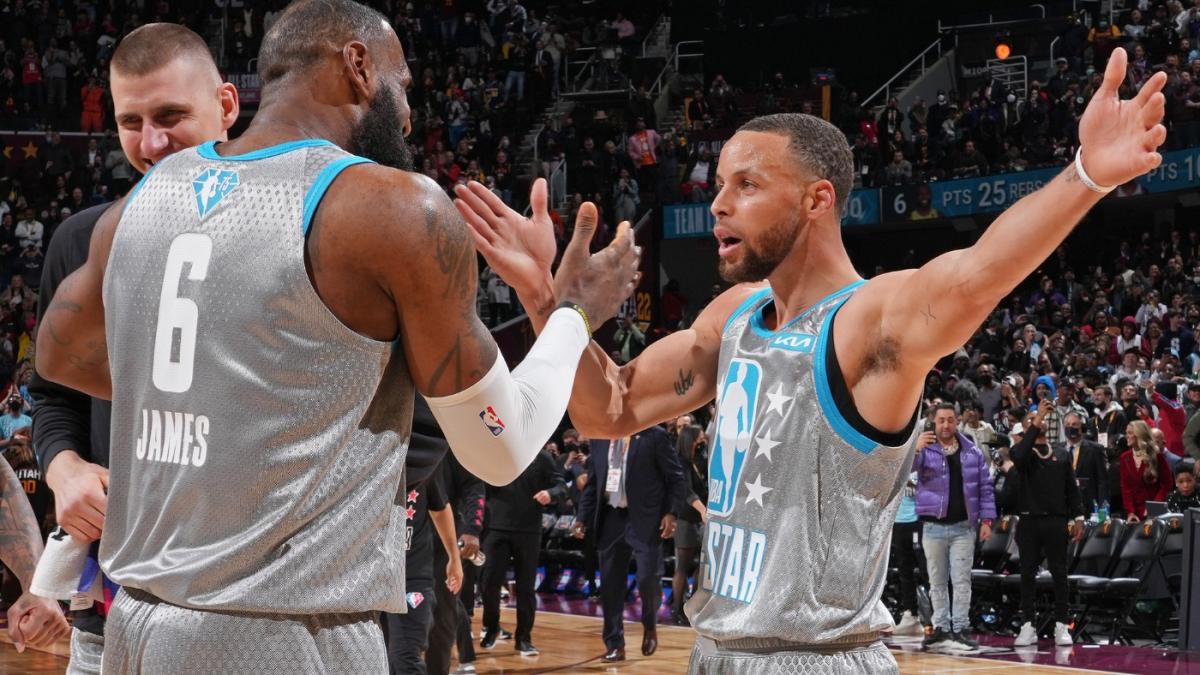 Last Dance del All-Star: LeBron, Curry y Durant lideran el equipo definitivo de veteranos (USA Stripes)
