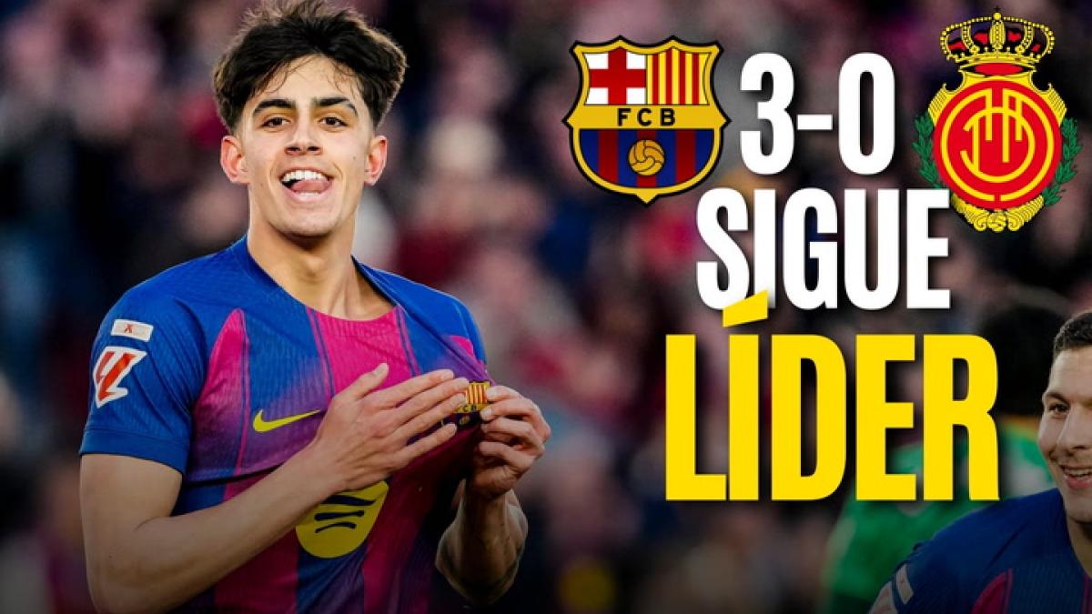 Lewandowski, Lamine y Bernal resuelven con autoridad