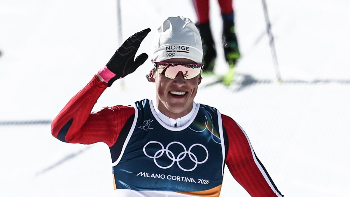 Klaebo suma el primer oro de los seis que aspira en los Juegos de Invierno Milano-Cortina 2026
