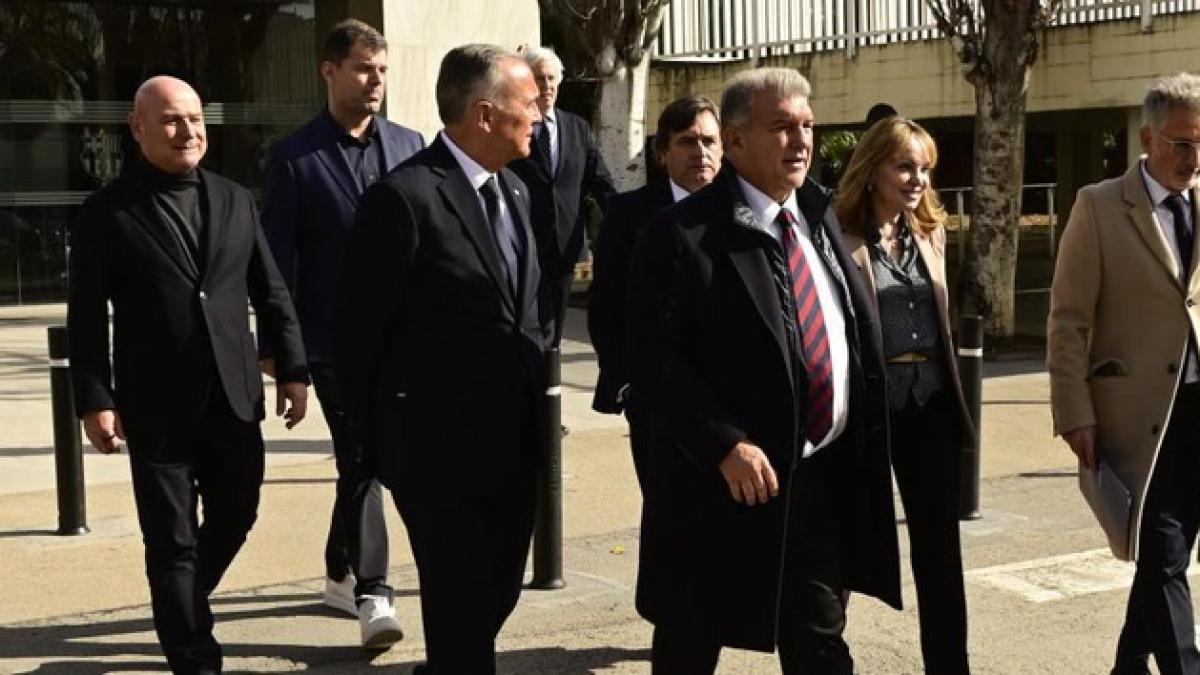 Laporta se despide de la presidencia
