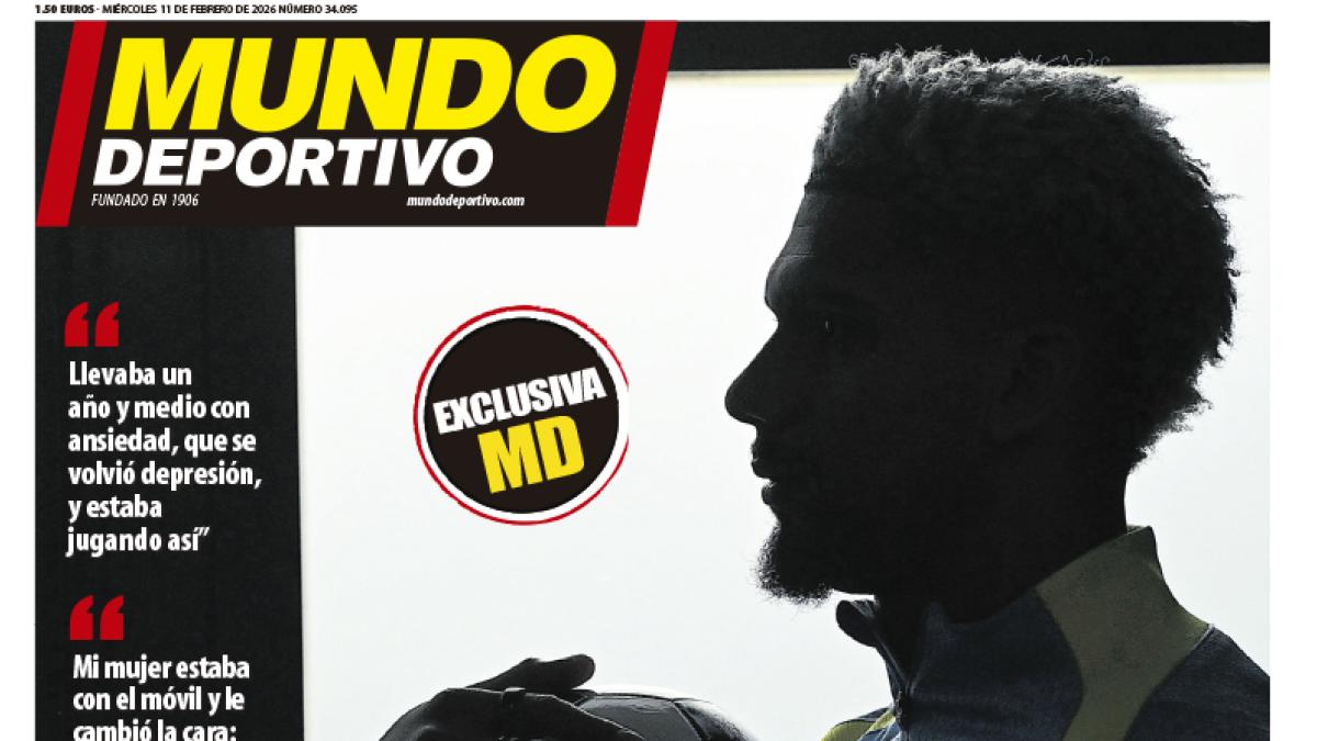 Portada de Mundo Deportivo del miércoles 11 de febrero de 2026