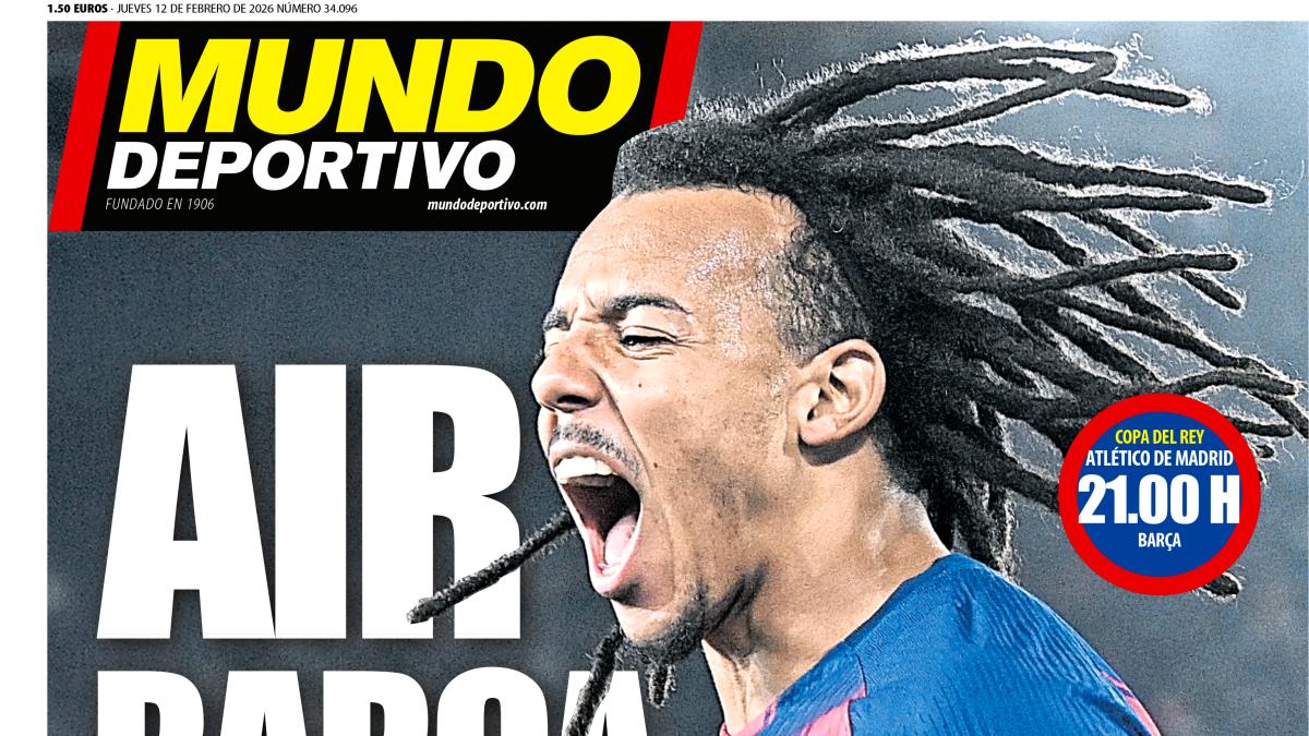 Portada de Mundo Deportivo del jueves 12 de febrero del 2026