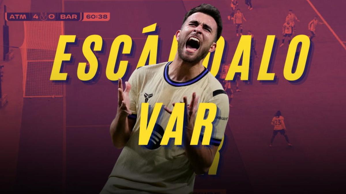 Derrota dura y polémica arbitral: el Barça se encomienda al Camp Nou