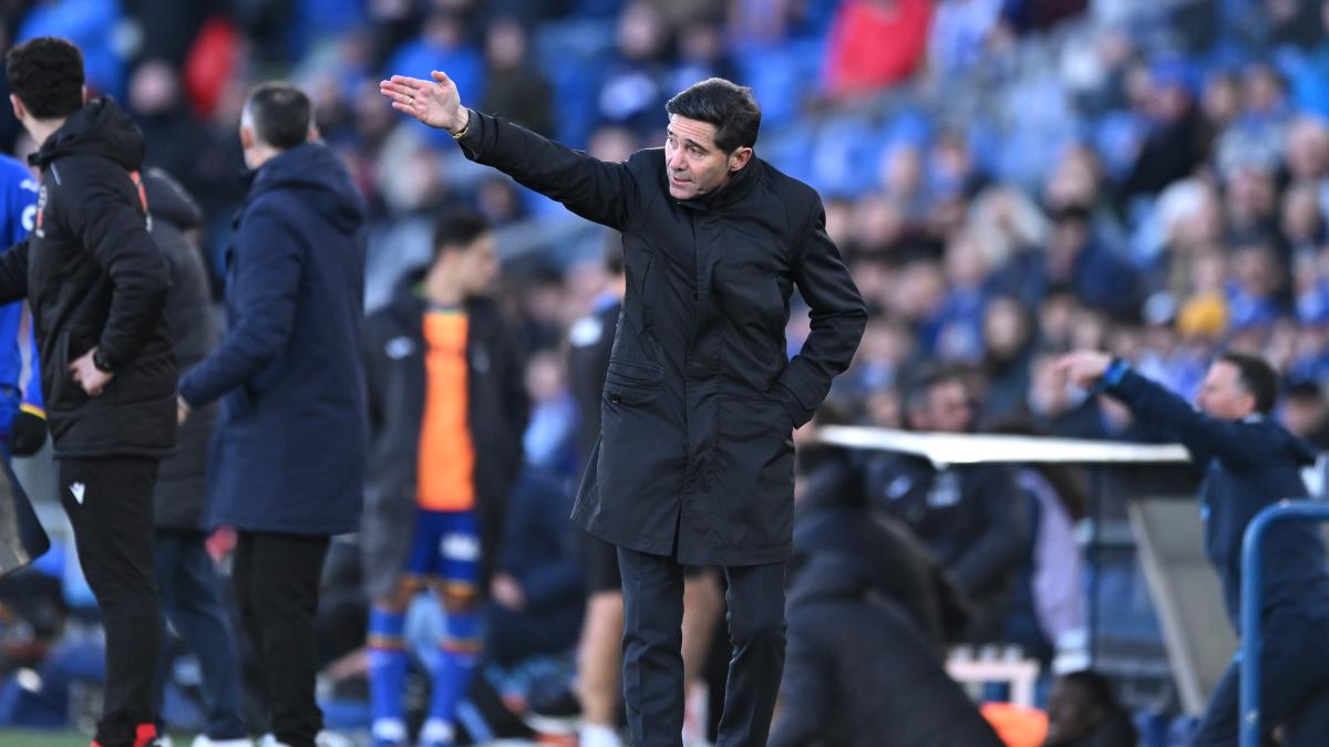 Marcelino: Los partidos del Getafe son tremendamente ajustados