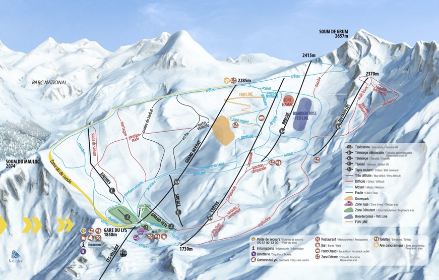 Imagen de Cauterets Cirque du Lys