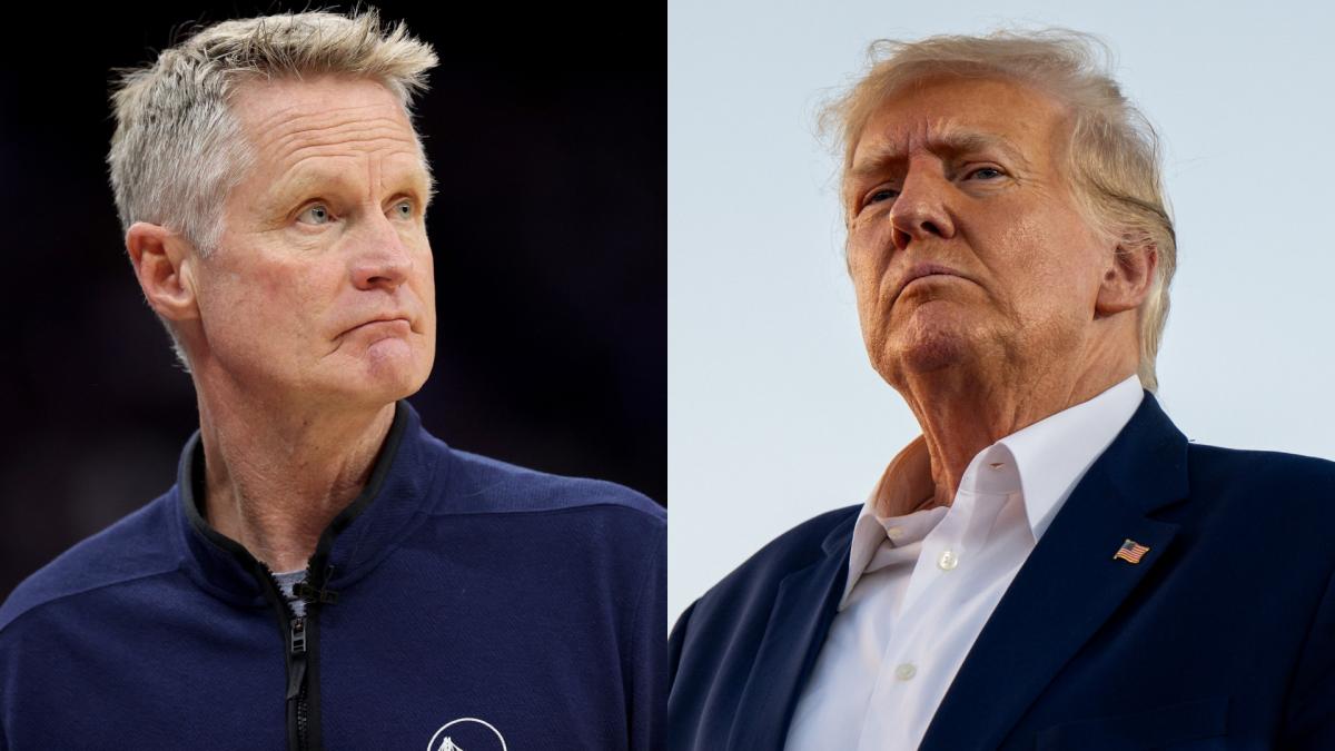 Steve Kerr imita a Curry y lanza un fuerte mensaje contra Donald Trump a poco de las elecciones