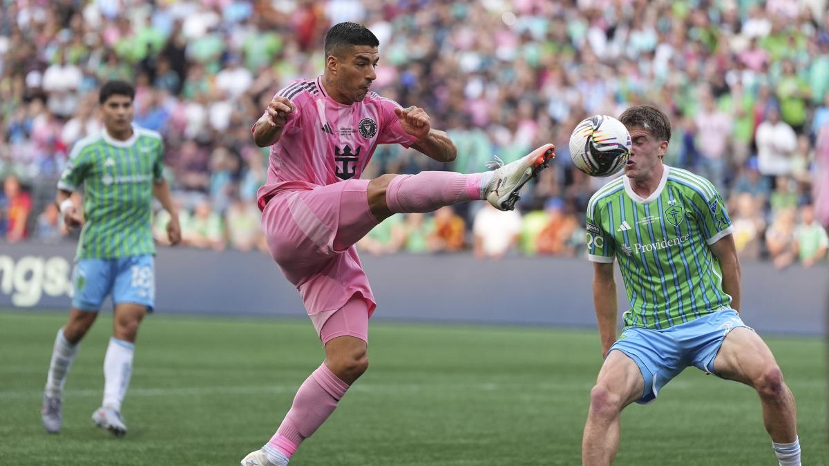 Luis Suárez hace su descargo por el escupitajo en la final de la Leagues Cup